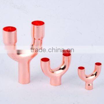 y tee copper tube for house air conditioner Ningbo