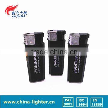 hot sell welcome OEM print logo dispoable cigarette custom plastic lighter