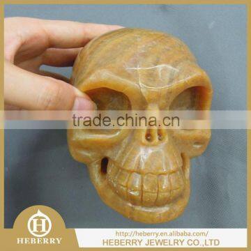 Wholesale Crystal Crafts Carved Crystal Skulls For Halloween Day