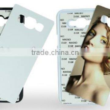 Blank Hard Plastic 2D Sublimation Phone Case for SamSung Grand 3 7200 Free Shipping