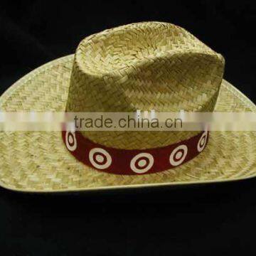 Summer natural straw hat