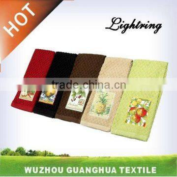 Applique towel set