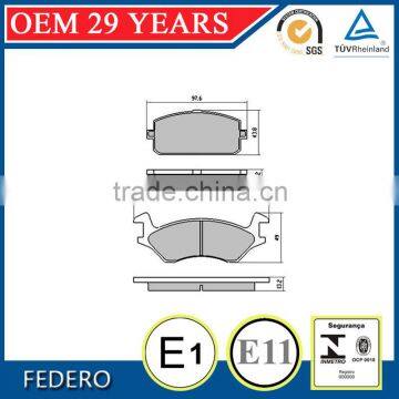 D180 TOYOTA e mark factory ak brake pad with color band packing box