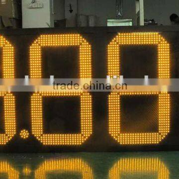 Waterproof IP65 Digital LED 7-segment Fuel Price Display