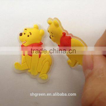 Cute PVC Rubber Label,rubber Badges for Slipper