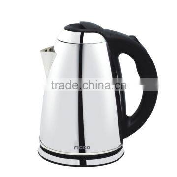 Stainless steel kettle with automatic shut off function