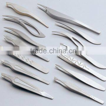 Professional sand blasting surface SS tweezers