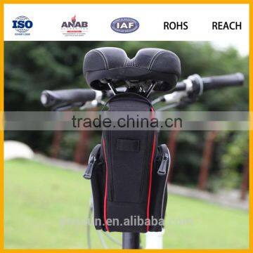 Waterproof Outdoor Cycling Bicycle Saddle Bag Seat Extending Extensible Bag