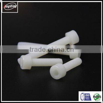 Nylon /platic Hex socket Head Cap Screws/Nylon allen screw