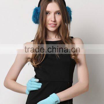 lady fashion winter earmuffs with headphone