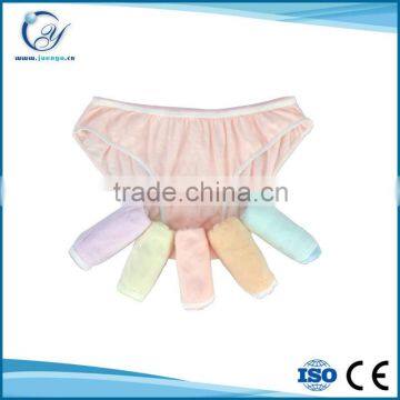 Good quality low price confortable cotton disposable massage underwear