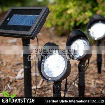 led spot lighting, solar power garden spot led light, black plastic led high power lights