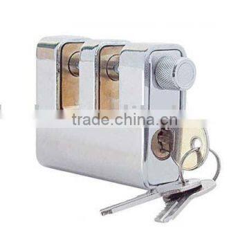 DOUBLE-U RECTAGULAR ALL-ARMORED BLOCK LOCK
