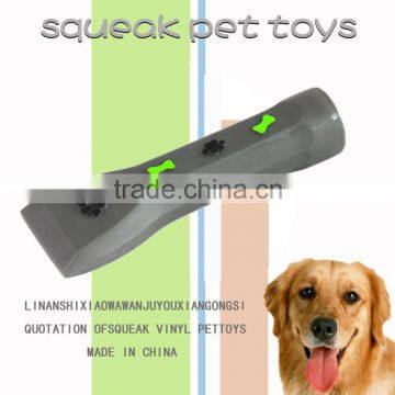 Custom squeaky vinyl tool toy for kids