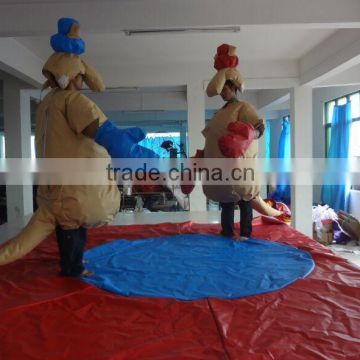 Hola dinosaur foam padded sumo suits/sumo wrestling suit