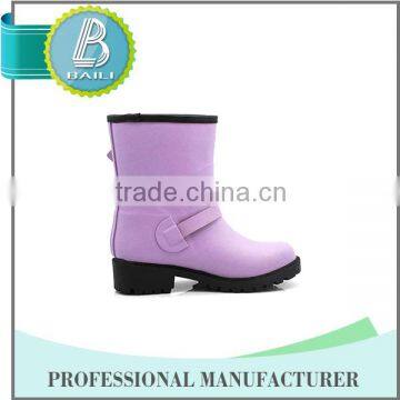 Famouse Brand Low price Colorful Cheap high quality purple winter boots for women