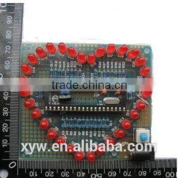 DIY Kit Heart-shaped LED Light Water for C51 Heart Shape