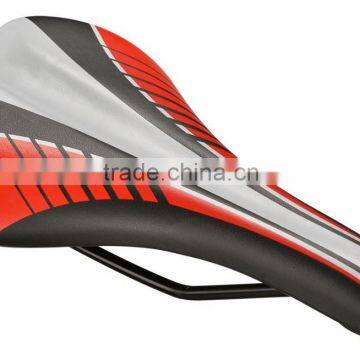 Top Good Quality Leather Bike Saddle Bicycle Seat for Road Mountain Bicycle photo-2