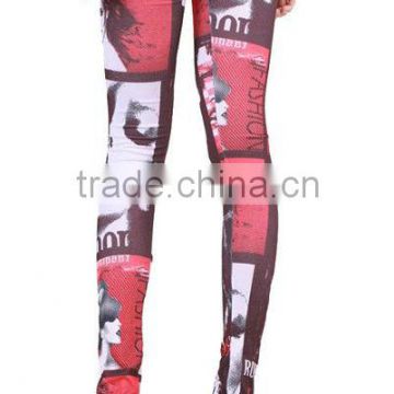 superstars printed pink leggings for woman