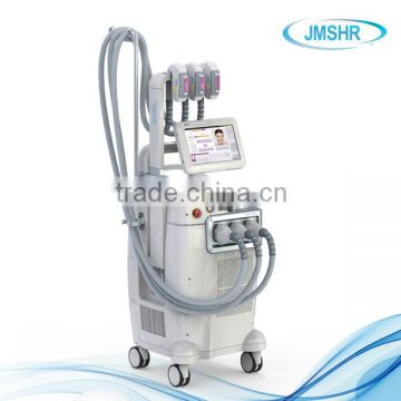 Three handles Hair removal machine vertically