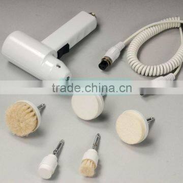 New Comming ! High Frequency/Ultrasonic/Spray/Vacuum/Galvanic/Brush 6 in 1 Portable Multifunction Facial Machine photo-3