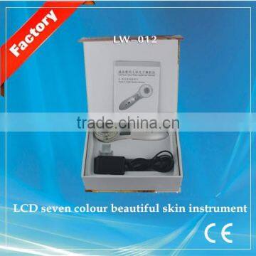 LCD Skin Care Color Photon Ultrasonic Beauty Machine (LW-012) photo-5