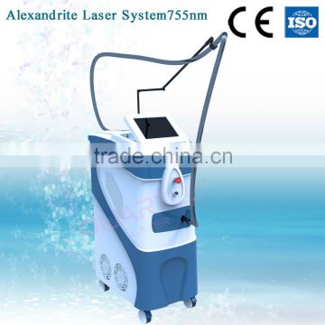 QTS 1064nm Nd yag 755nm Alexandrite laser for hirsutism