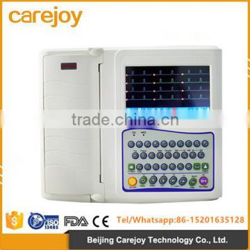 CE & ISO approved 12 channel ecg machine EKG machine