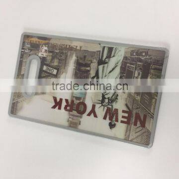 2017 New 3D Design Kitchen Vegetable Plastic Cutting Board