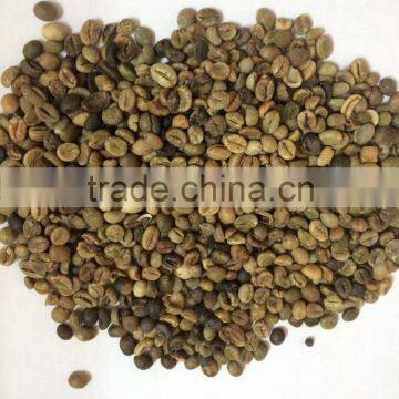 UNWASHED ROBUSTA GREEN COFFEE BEANS GRADE 2 SCREEN 13