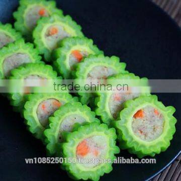 Frozen cut bitter melon