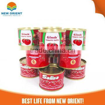 hot sale popular halal food seasoning canned tomato paste tomato sauce