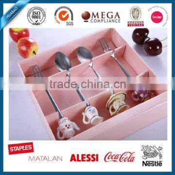 Christmas gift stainless steel teaspoon and dessert fork , top choice dinnerware