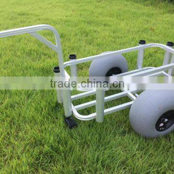 TC2023 Aluminum fishing trolley cart with Balloon wheels