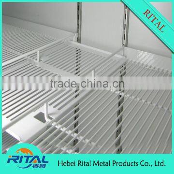 PE Coating Refrigerator Display Case Wire Rack