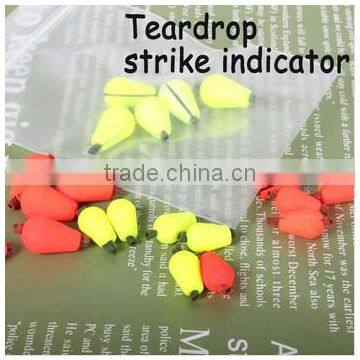 Tear drop fly fishing strike indicator