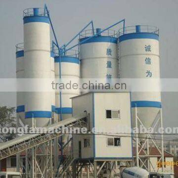concrete batching mixer---HZS25concrete mixing plant (project)