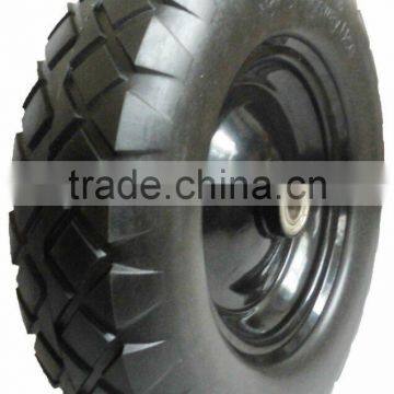 Hand Truck PU Wheel Air Free Tire photo-5