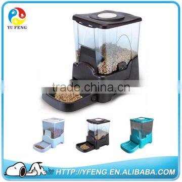 Large Automatic Pet Feeder Electronic Programmable Portion Control Dog Cat Feeder w/ LCD display