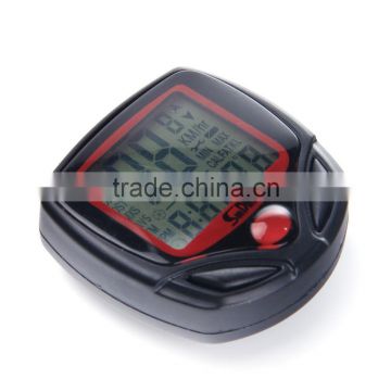 2014 New Waterproof Digital LCD Computer Cycle Bicycle Bike Speedometer Odometer