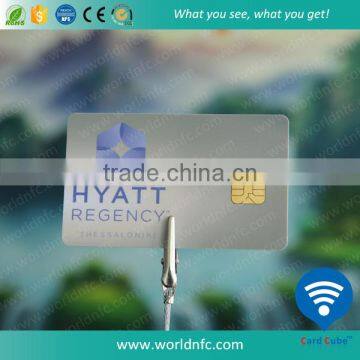4 C/C printing Contact ship 5542 Pvc Memory Chip Card
