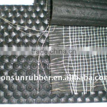 reinforced cloth insertion hammer horse rubber mat