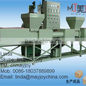 Hot-pressing wooden sawdust block moulding machine