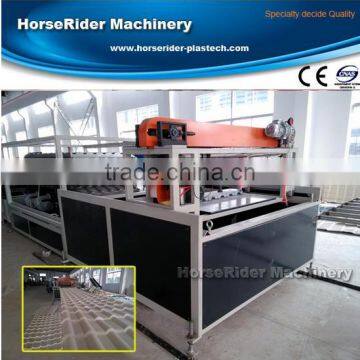 building construction waved PVC plastic roof tile production line