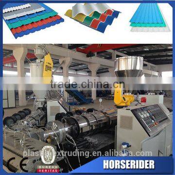 Hot Sale Transparent Plastic Roof Tile Sheet Plate Making Machine Supplier photo-2