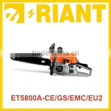 Gas chain saw 55CC/58CC CE/GS / EMC / EU2