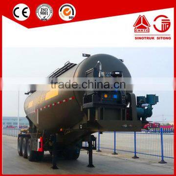 2016 Hot ! 80t Bulk Cement Transporter Tank Truck Trailer photo-2