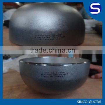 ASME/ANSI B16.9 stainless steel tube cap