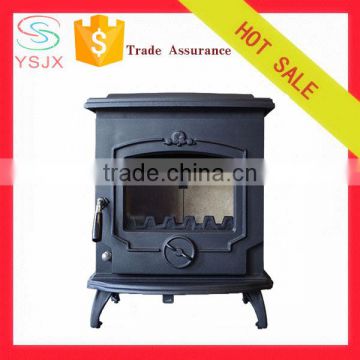 Modern wood burning stove manufacturer indoor fireplace factory price small cast iron wood stove