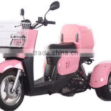 EPA 50cc Automatic 3wheels scooter,trike 50cc pizza scooter (TKM50E-3P)